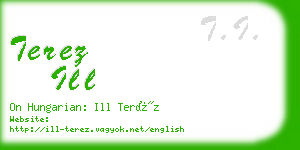 terez ill business card